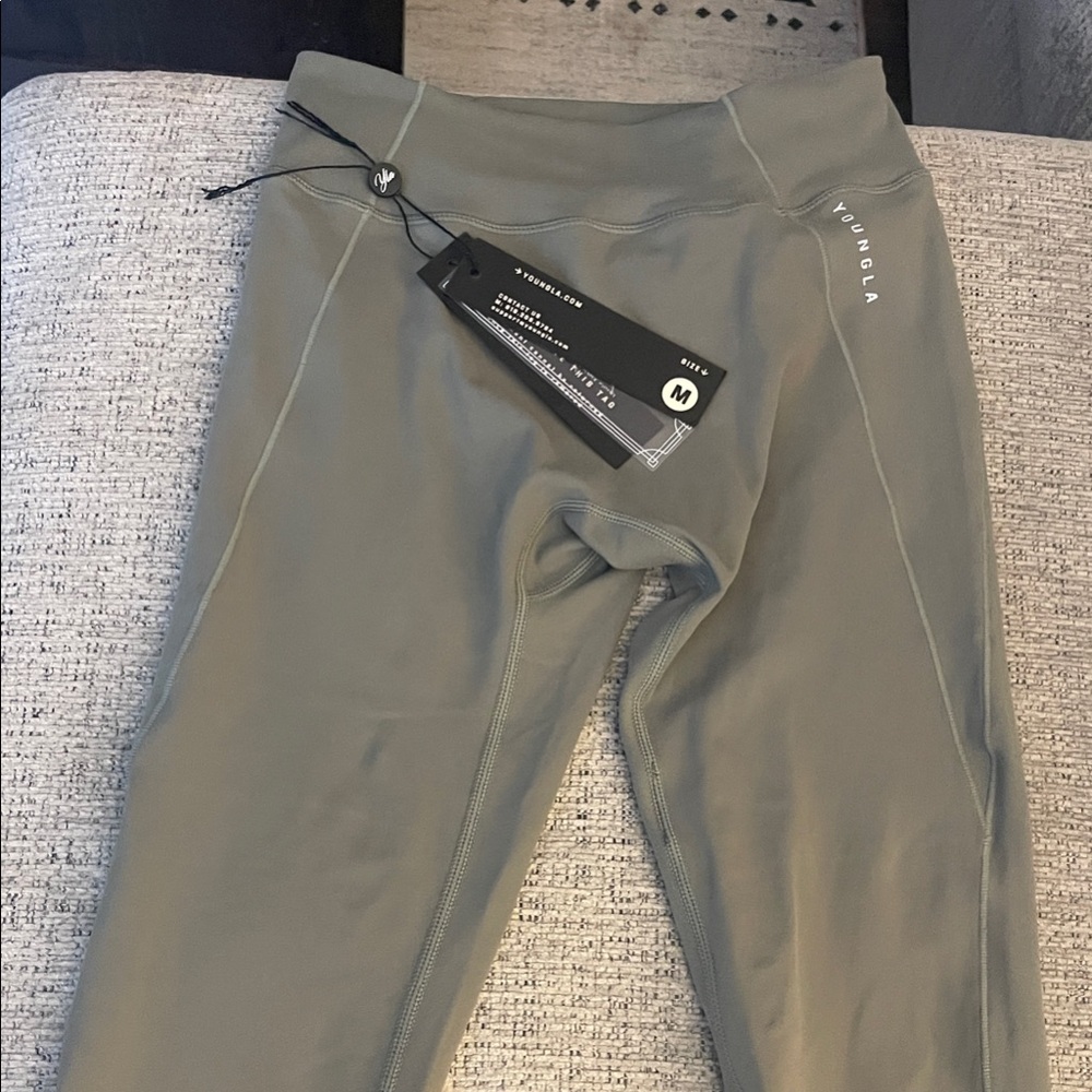 YoungLA Sage Green Leggings